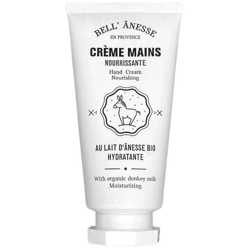 Moisturizing hand cream with donkey milk - sensitive skin 