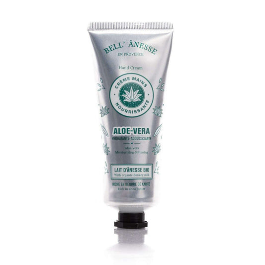 Crema de manos Aloe Vera con leche de burra ECOLÓGICA 75ml 