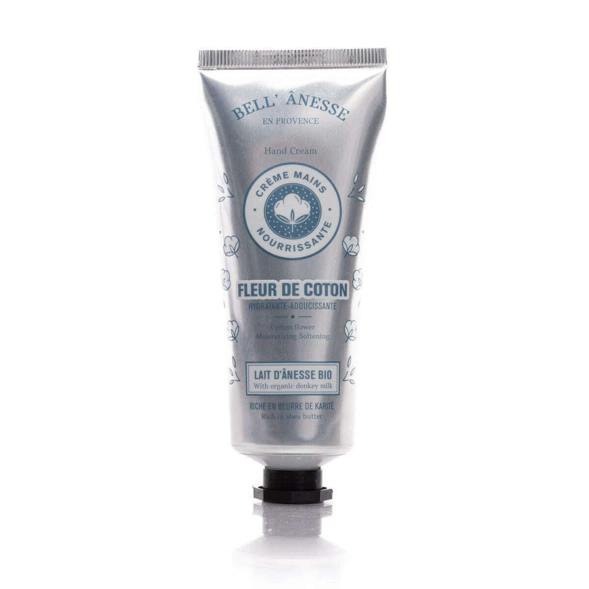 Cotton flower hand cream with ORGANIC donkey milk 75mlML 