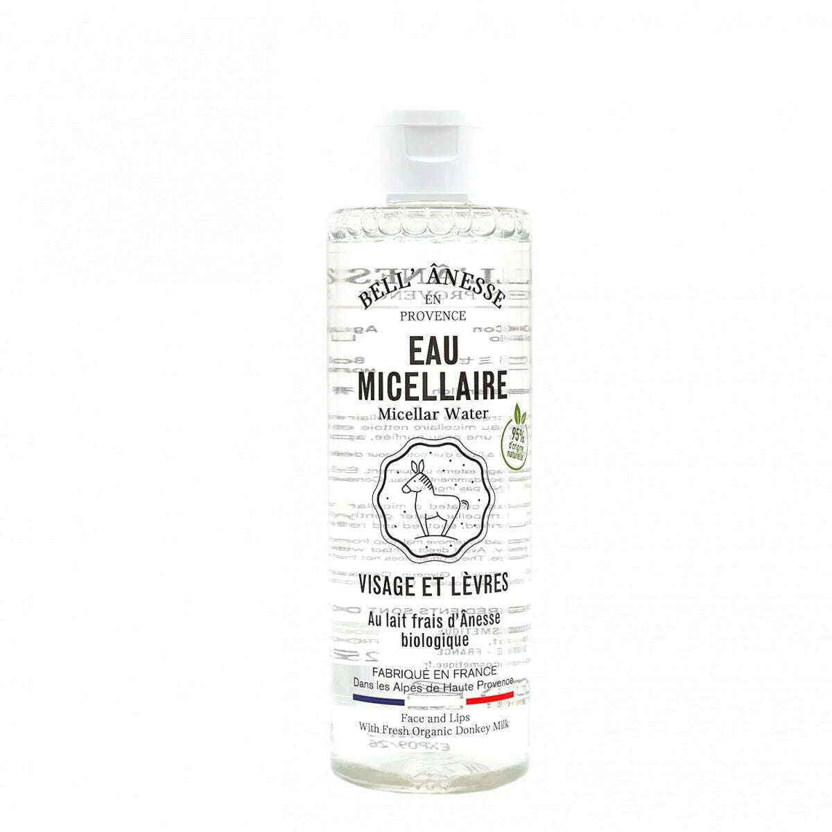 Micellar water with organic donkey milk 250ml - Bell'Ânesse en Provence 