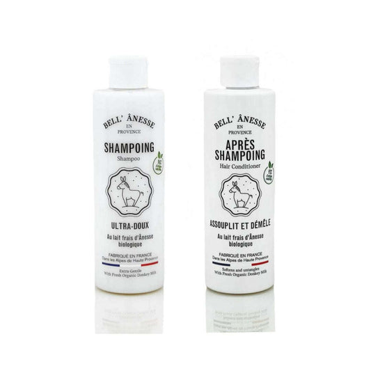 Organic donkey milk hair care set 250ml