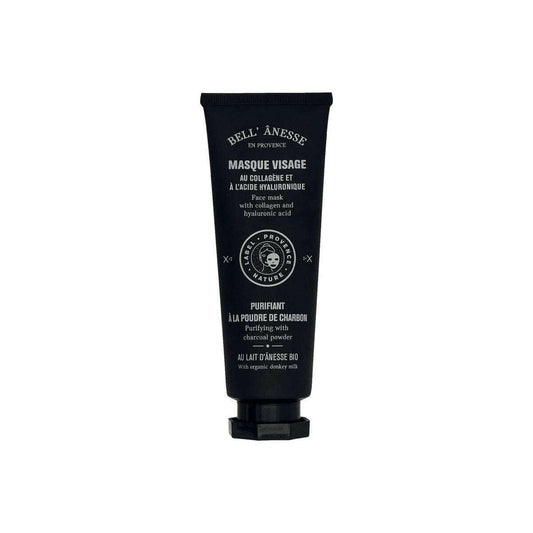 Purifying Face Mask with Donkey Milk and Charcoal 120ml - Bell Ânesse