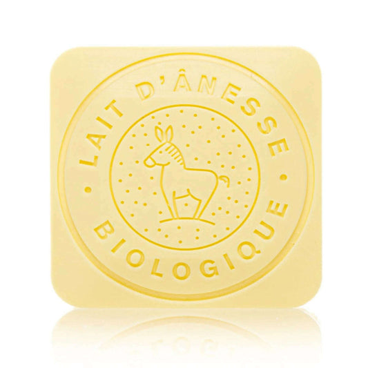 110g square molded donkey soap - lemon