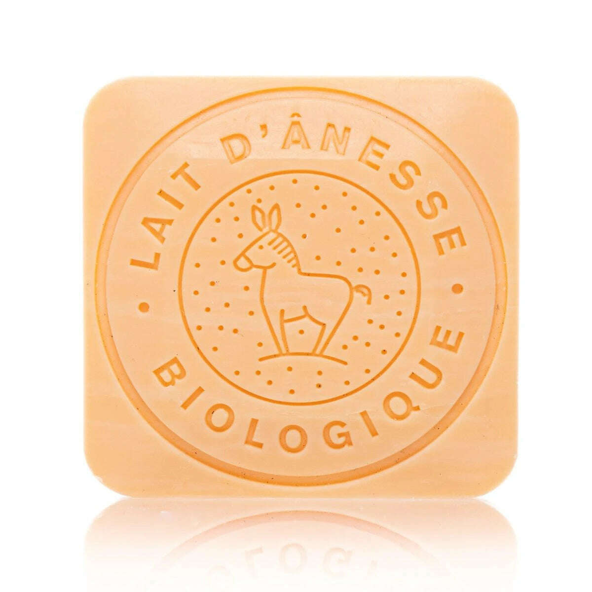 110g square molded donkey soap - melon 