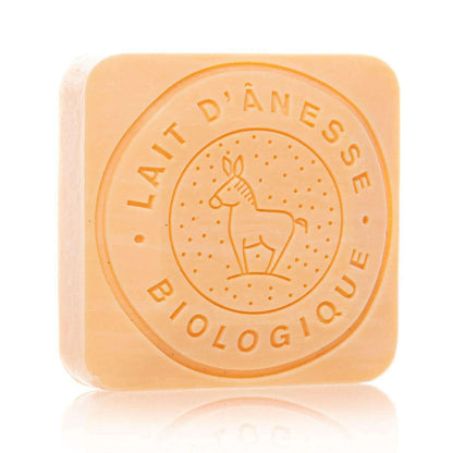 110g square molded donkey soap - melon 