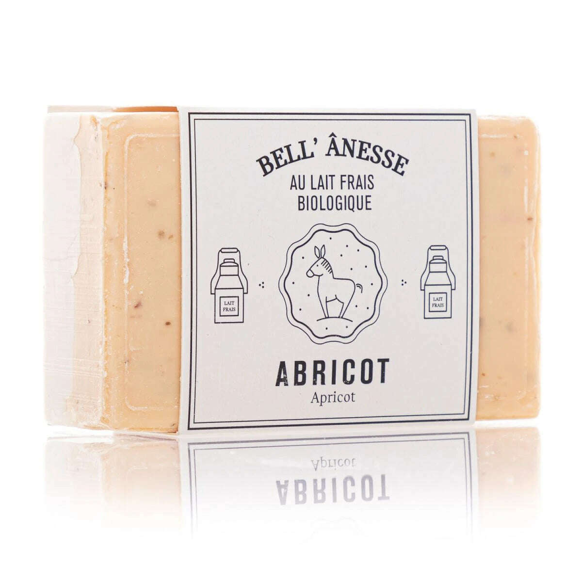 Apricot double-sided soap 125g